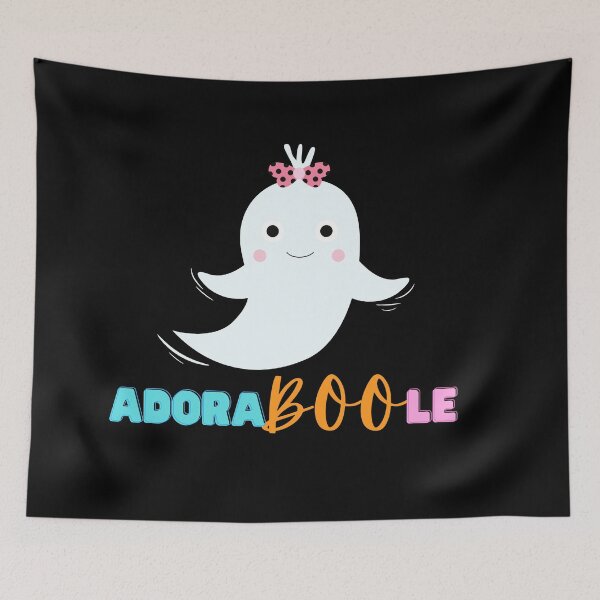 Item preview, An adoraBOOle cute funny Halloween ghost design designed and sold by R-reflections.