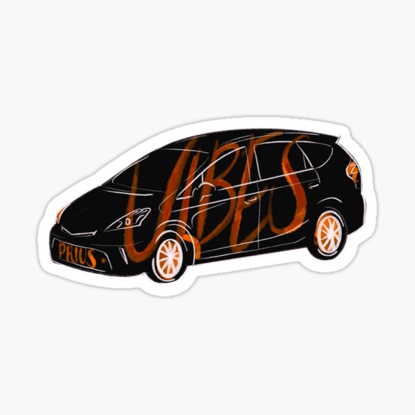 Sticker Prius Redbubble