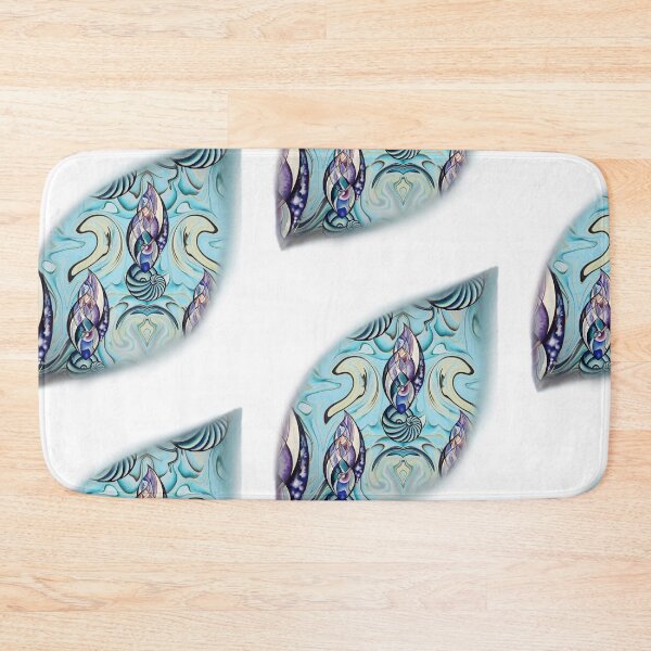 Item preview, Fibonacci in Blue  designed and sold by Michell Rosenthal.