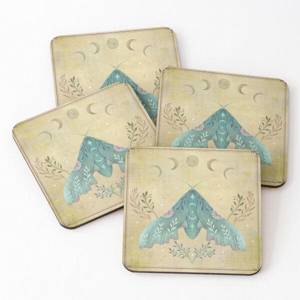 Item preview, Luna and Moth - Oriental Vintage designed and sold by episodicDrawing.