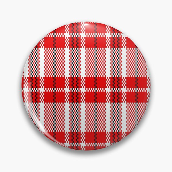 Item preview, Red and white large checker bag tartan pattern designed and sold by natalyon.