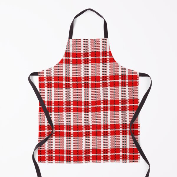 Item preview, Red and white large checker bag tartan pattern designed and sold by natalyon.