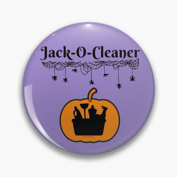 Item preview, Jack-O-Cleaner Funny Cleaning Halloween Cleaning Supplies Pumpkin Fun designed and sold by SavvyCleaner.