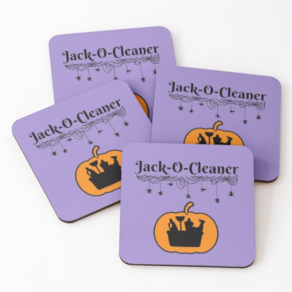 Item preview, Jack-O-Cleaner Funny Cleaning Halloween Cleaning Supplies Pumpkin Fun designed and sold by SavvyCleaner.