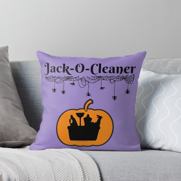 Item preview, Jack-O-Cleaner Funny Cleaning Halloween Cleaning Supplies Pumpkin Fun designed and sold by SavvyCleaner.