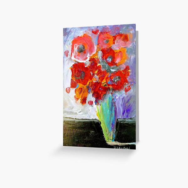 Sasa Hybrids, original art Greeting Card