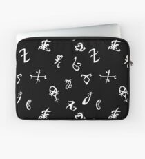 Schattenjäger Runen B & W Laptoptasche