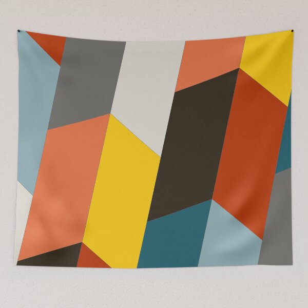Item preview, Steve Zissou diagonals - Wes Anderson Palette Patterns designed and sold by Groenendijk.