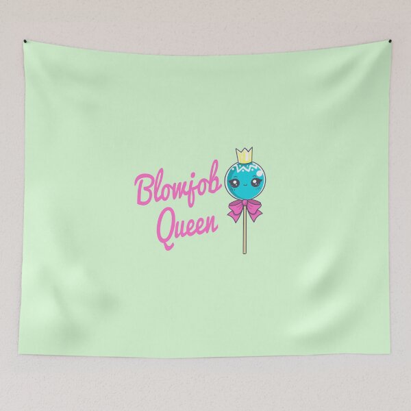 Item preview, Blowjob queen lollipop  nsfw design gift funny mask designed and sold by AESMdesigns.