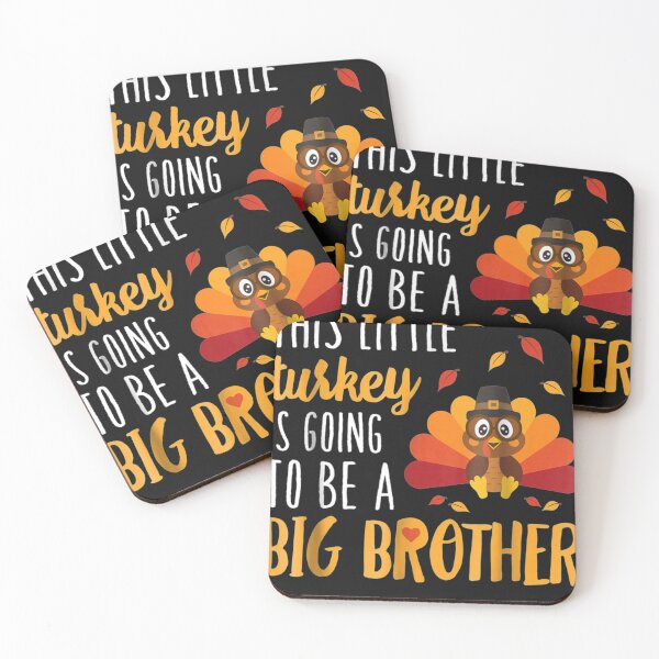 Item preview, This Little Turkey Going Big Brother Thanksgiving designed and sold by LaThresRice.