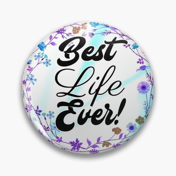 Let's Write Letters Letter Stamp Hard Enamel Pin - The Best Life Ever Shop
