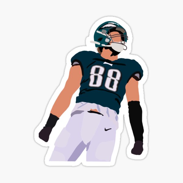 Dallas Goedert Sticker for Sale by creationswcat