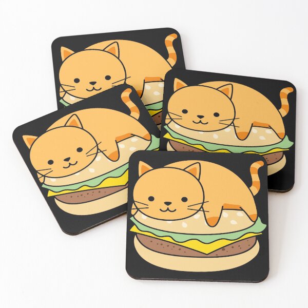 Item preview, Cat Burger designed and sold by TrueTrippyArts.