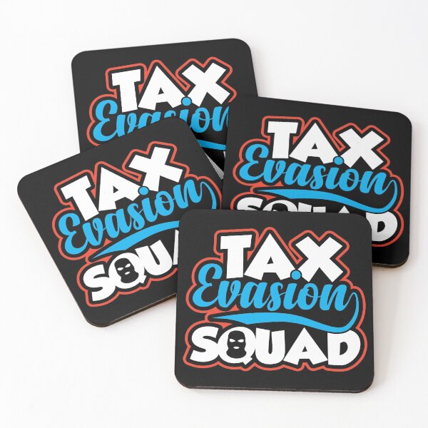 Item preview, Tax Evasion Squad | Funny Taxpayer Meme designed and sold by GravitiTees.