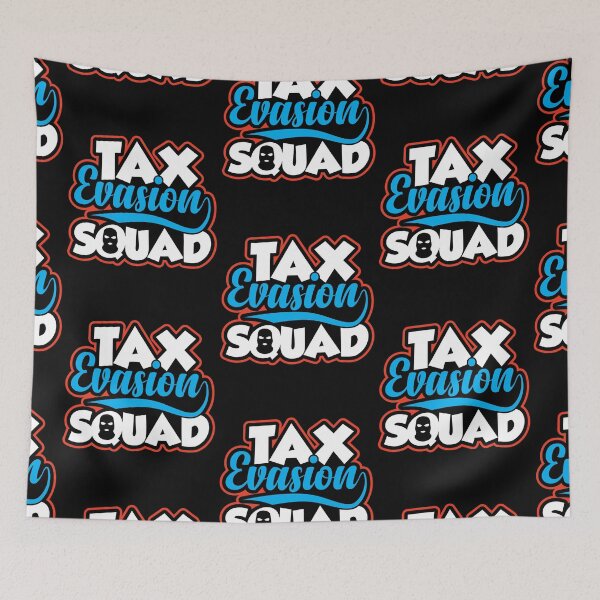 Item preview, Tax Evasion Squad | Funny Taxpayer Meme designed and sold by GravitiTees.