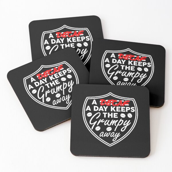 Item preview, A Decaf a day keeps the crumpy away designed and sold by NeXore.