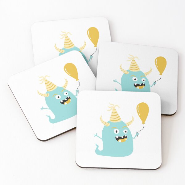 Item preview, Miss Toothy Teal Blob Monster designed and sold by wildflowerperks.