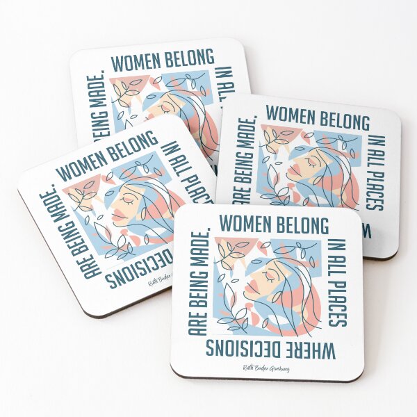 Item preview, Woman belong in all places .. RBG designed and sold by craftipixel.