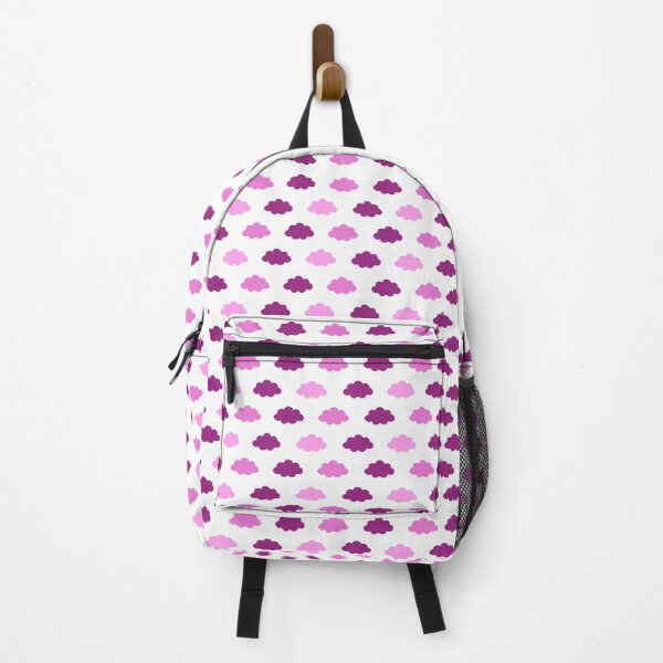 Item preview, Pink cloud pattern on white background designed and sold by Stéphane Thirion.