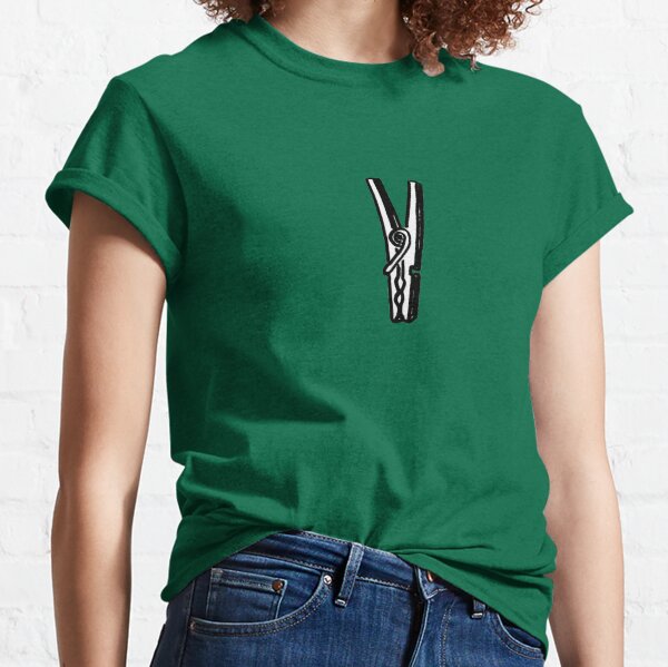 Wood Clothes Pin - Clothes Pin - T-Shirt