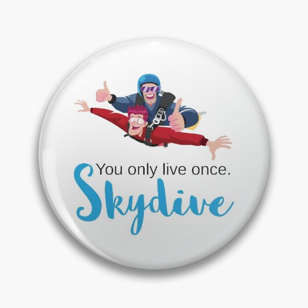 Item preview, You Only Live Once Skydive designed and sold by 4AllTimes.