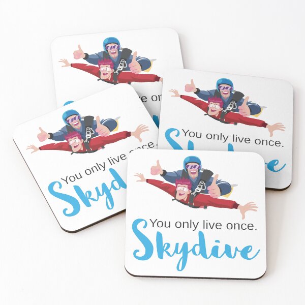 Item preview, You Only Live Once Skydive designed and sold by 4AllTimes.