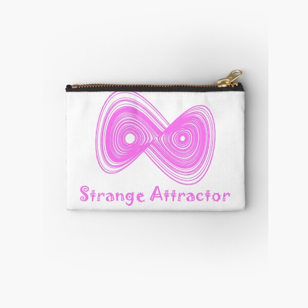 Item preview, Chaos Strange Attractor Maths pink designed and sold by rahilvalani.