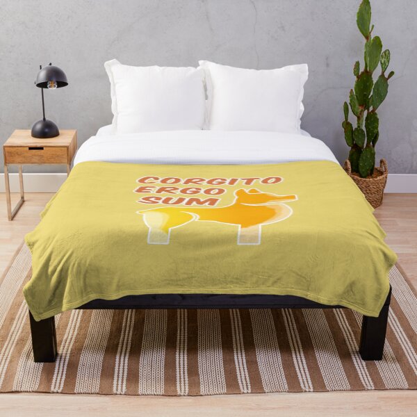 Aperçu de l'œuvre CORGITO ERGO SUM (Jaune) créée et vendue par JAM2.