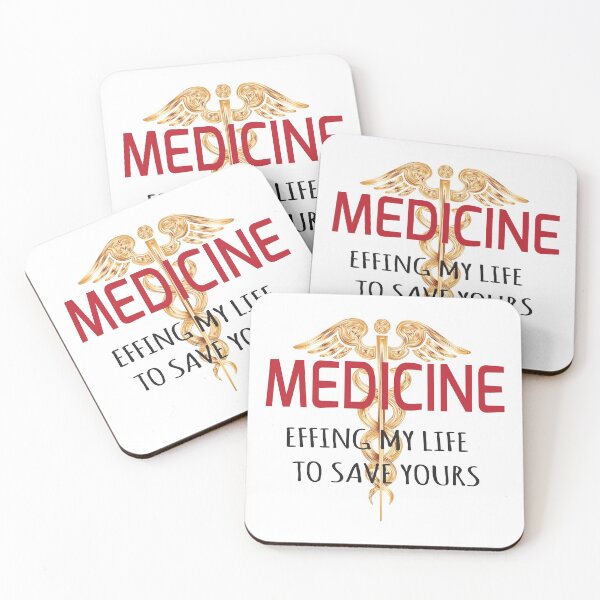 Item preview, Medicine Effing My Life To Save Yours designed and sold by 4AllTimes.
