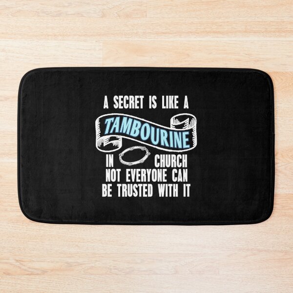 Item preview, A secret is like a Tambourine designed and sold by NeXore.