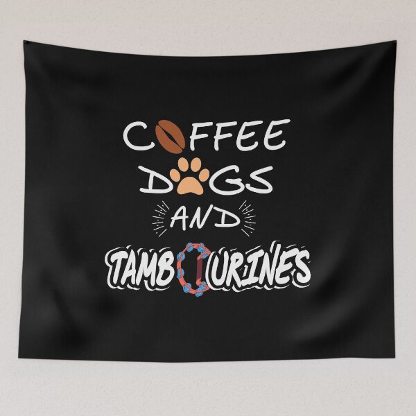 Item preview, Coffee Dogs and Tambourines designed and sold by NeXore.