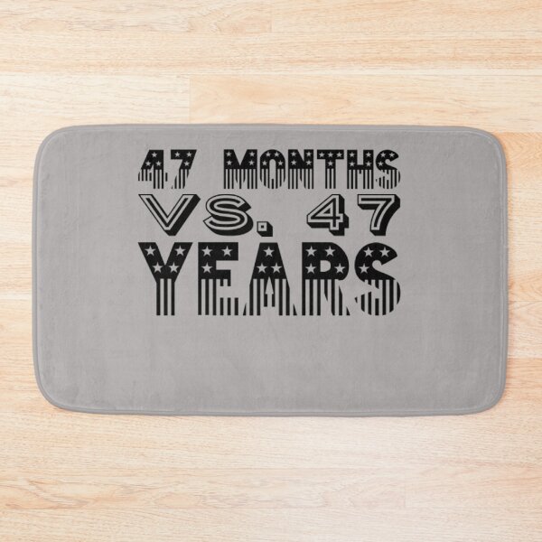 Item preview, 47 months vs 47 years (Presidential Debate 2020) designed and sold by LiveAndGlow.
