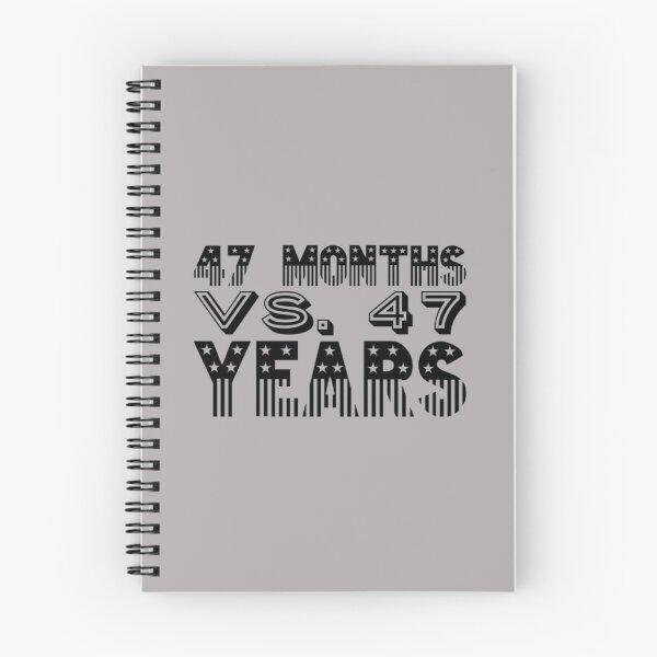Item preview, 47 months vs 47 years (Presidential Debate 2020) designed and sold by LiveAndGlow.