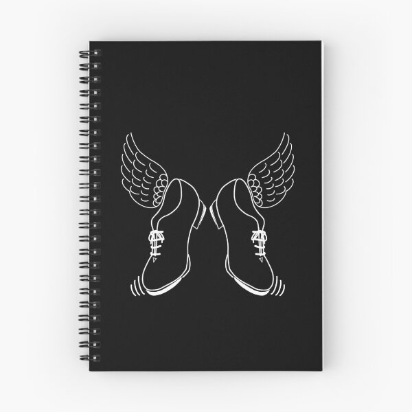 Item preview, Tap Shoes Give Me Wings - White Line designed and sold by DanceSisDance.