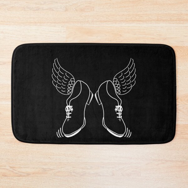 Item preview, Tap Shoes Give Me Wings - White Line designed and sold by DanceSisDance.
