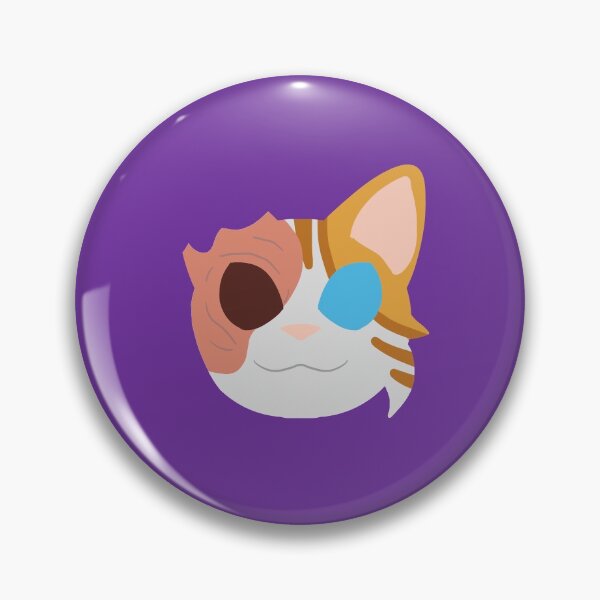 Coeur Blanc Badge