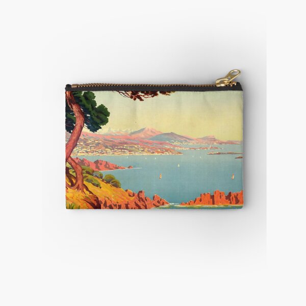 Item preview, Cote Azur retro poster designed and sold by CorasPosters.