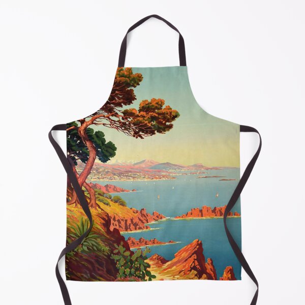 Item preview, Cote Azur viejo poster designed and sold by CorasPosters.