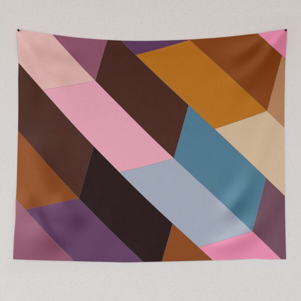 Item preview, Grand Budapest Hotel diagonals - Wes Anderson Palette Patterns designed and sold by Groenendijk.