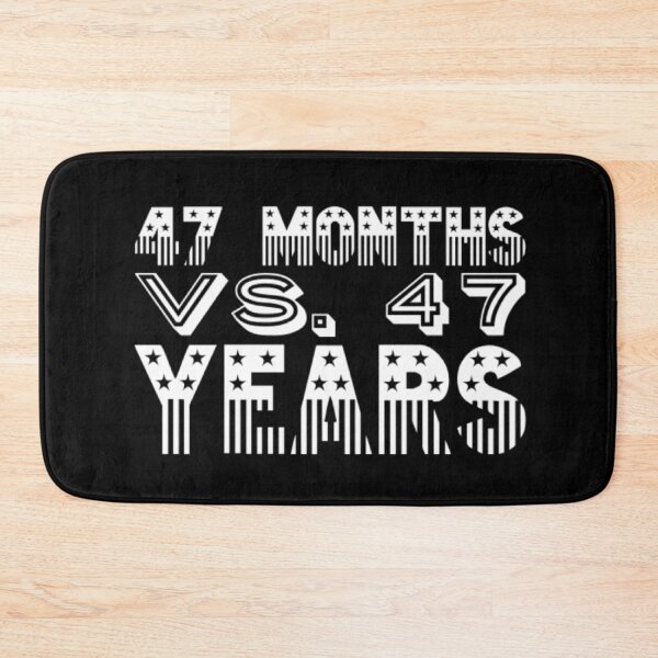 Item preview, 47 months vs 47 years (Presidential Debate 2020) designed and sold by LiveAndGlow.