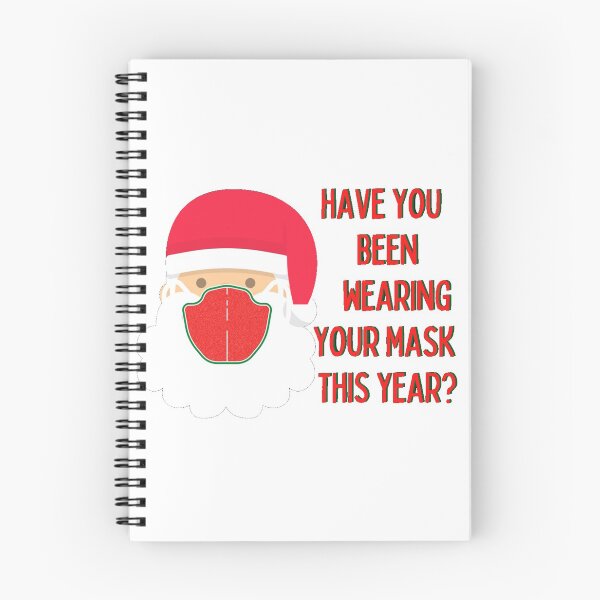 Item preview, Santa "¿Has estado usando tu máscara este año?" designed and sold by Maria N.