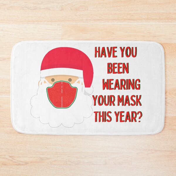 Item preview, Santa " Have you been wearing your mask this year?" designed and sold by Maria N.