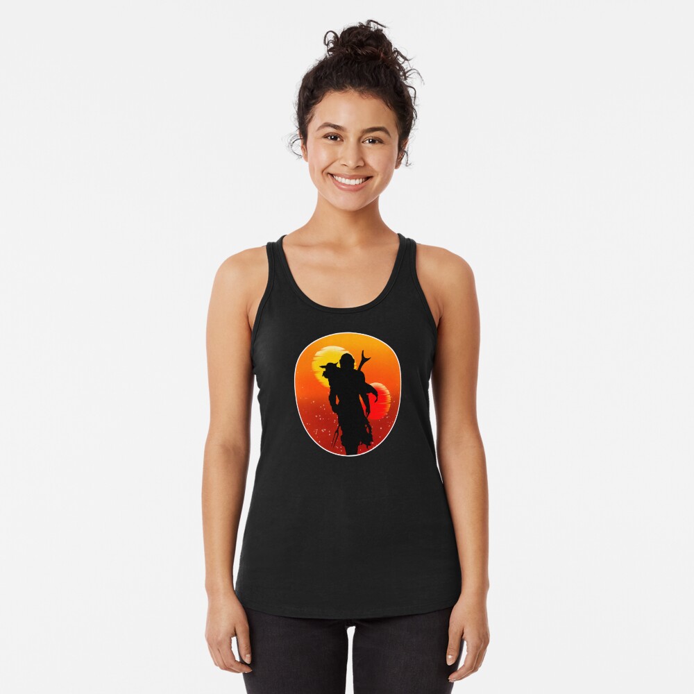 Discover Sunset in Company Racerback Tank Top