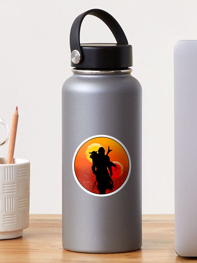 Star Wars The Mandalorian Colorful Sky Sunset Stainless Steel Water Bottle  : Target