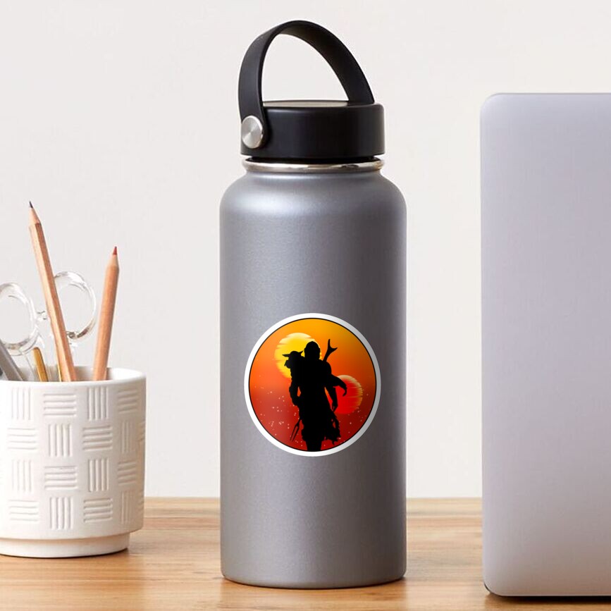 Sunset in Company Sticker