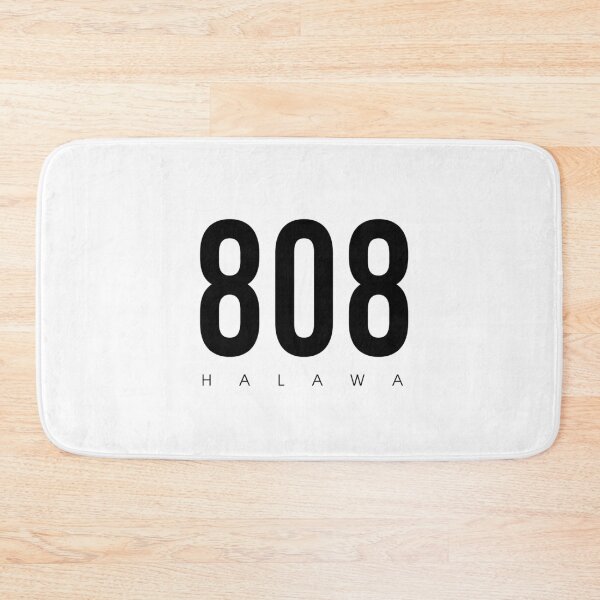 Item preview, Halawa, HI - 808 Area Code design designed and sold by CartoCreative.