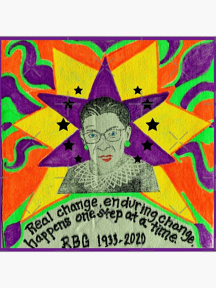 Ruth Bader Ginsburg with quote by Matlgirl