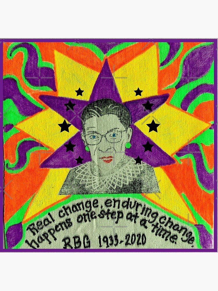 Ruth Bader Ginsburg with quote by Matlgirl