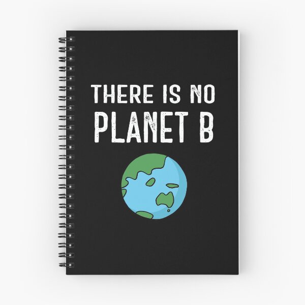 Item preview, There Is No Planet B – White on Black designed and sold by ImperfectLife.