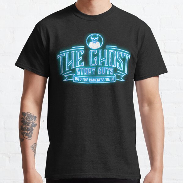 Blue Neon Classic Logo Classic T-Shirt